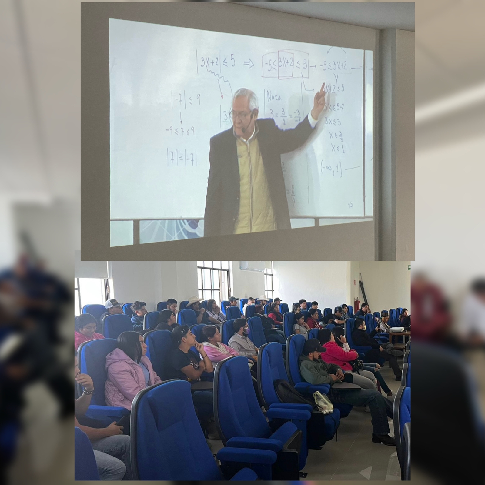 Director General del TecNM realiza clase magistral en el “Maratón de Matemáticas”